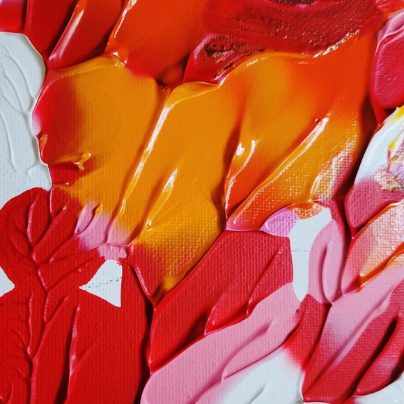 Original Diptych Abstract Acrylic Painting on Canvas, 9x12 - Picture 11 of 16